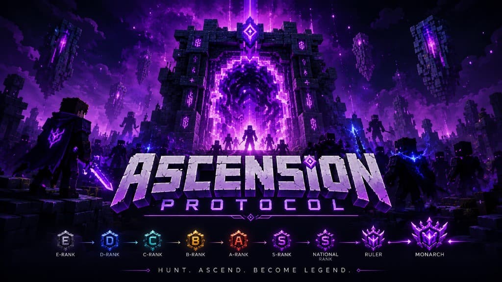 Ascension Protocol — Hunt. Ascend. Become Legend.